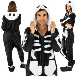 pizama-szkielet-kombinezon-kigurumi-damska-meska-przebranie-stroj-prezent-m