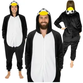 pizama-stroj-pingwin-kombinezon-kigurumi-damska-meska-przebranie-prezent-s