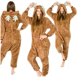 pizama-damska-meska-ciemna-renifer-kigurumi-jednoczesciowa-l-przebranie-jed
