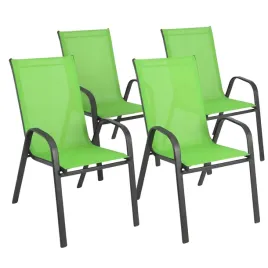 krzesla-ogrodowe-4szt-metalowe-zielone-skladane-taras-balkon-wygodne