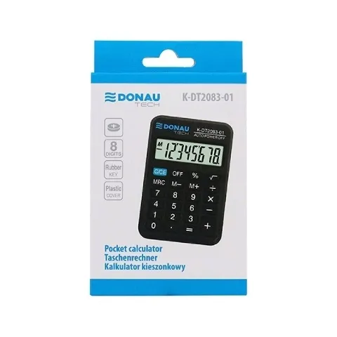 kalkulator-donau-tech-k-dt2083-01-czarny-wysokosc-produktu-8-9-cm