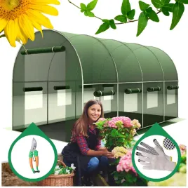 tunel-ogrodowy-foliowy-szklarnia-4x25-m-zielony-10-m2-premium-rurki-fi-25