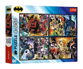puzzle-4x250-batman-w-akcji-trefl