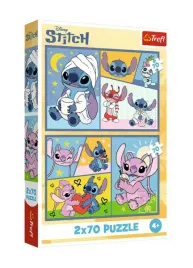 puzzle-2x70-ze-stitchem-nie-ma-nudy-trefl