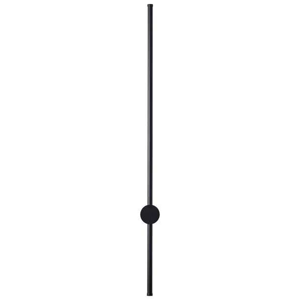Kinkiet LED WOBAKO Lizbona II czarny 90cm nowoczesny liniowy oszczędny