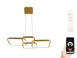 sufitowa-lampa-wiszaca-led-nad-stol-zlota-kwadraty-zyrandol-tuya-wobako