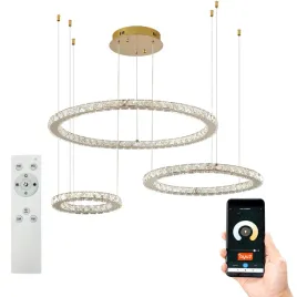 lampa-zyrandol-zloty-krysztalowy-pilot-30-50-70cm-ring-glamour-salon-wobako