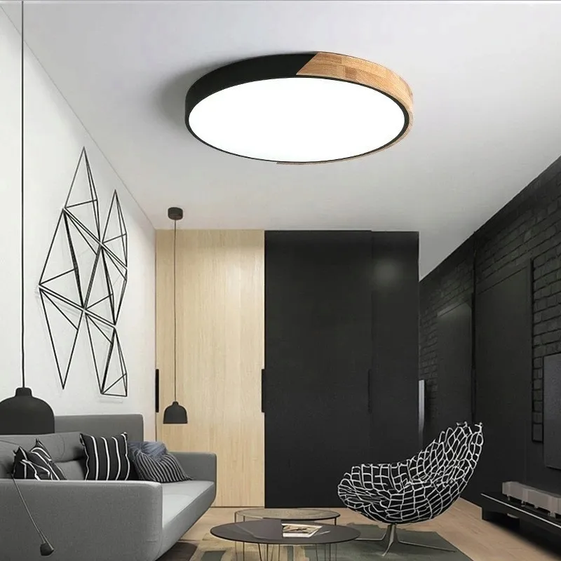 lampa-sufitowa-panel-loft-plafon-led-drewno-czarny-zyrandol-okrag-do-kuchni