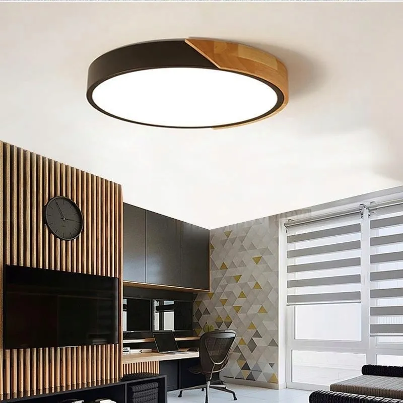 lampa-sufitowa-panel-loft-plafon-led-drewno-czarny-zyrandol-okrag-do-kuchni