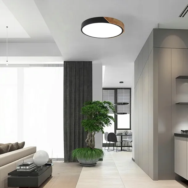 lampa-sufitowa-panel-loft-plafon-led-drewno-czarny-zyrandol-okrag-do-kuchni-rodzaj-gwintu-zintegrowane-zrodlo-led