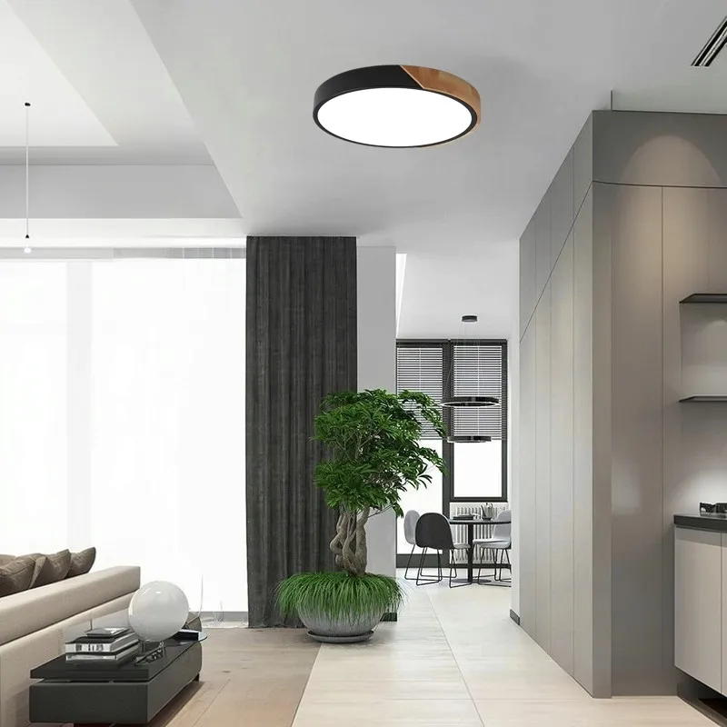 lampa-sufitowa-panel-loft-plafon-led-drewno-czarny-zyrandol-okrag-do-kuchni