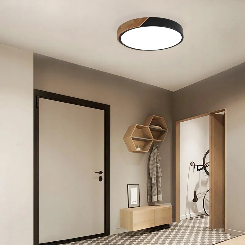 lampa-sufitowa-panel-loft-plafon-led-drewno-czarny-zyrandol-okrag-do-kuchni