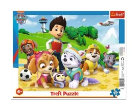 puzzle-25-ramkowe-psi-patrol-na-tropie-trefl