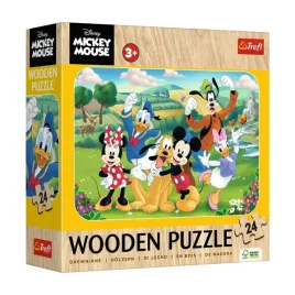 puzzle-drewniane-24-mickey-z-przyjaciolmi-trefl