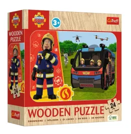 puzzle-drewniane-24-niesamowity-strazak-trefl