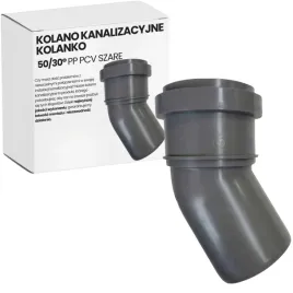 kolano-kanalizacyjne-fi-50-30-kolanko-pcv-pp-szare