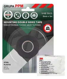 ppm-3m-5925-6mmx3m-dwustronna-tasma-montazowa-06mm-czarna-metal-plastik