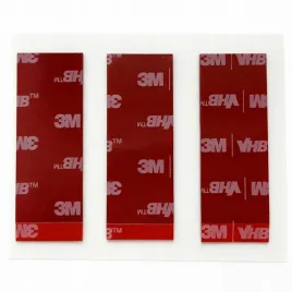 Zdjęcie produktu 3M VHB 5952 TAŚMA DWUSTRONNA CZARNA 1,1MM 50X20+5MM FINGERLIFT 15SZT