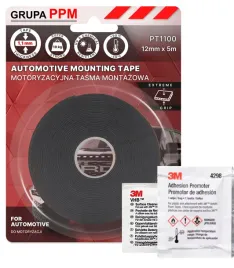 ppm-3m-pt1100-12mmx5m-motoryzacyjna-dwustronna-tasma-montazowa-11mm-czarna