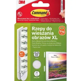 command-rzepy-do-wieszania-obrazow-biale-xl-4-pary-8-rzepow-9-kg