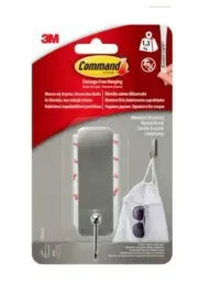 3m-17034ee-command-sredni-haczyk-metalowy-nikiel-polerowany-13kg-1-sztuka