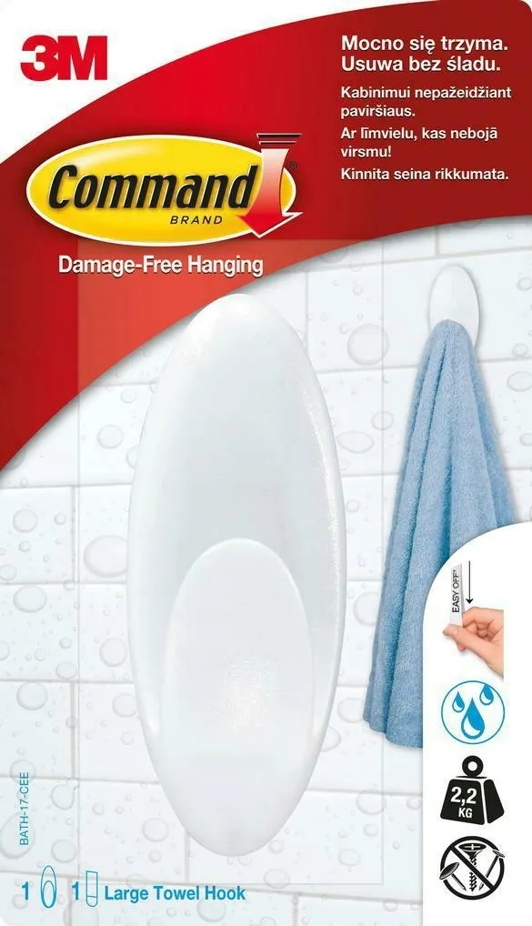 3m-bath17-command-haczyk-lazienkowy-bialy-1szt-stan-nowy