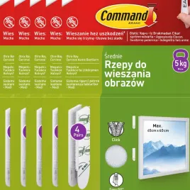 command-5-x-rzepy-do-wieszania-obrazow-4-srednie-komplety-5kg