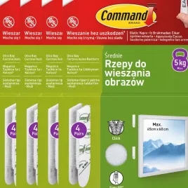 command-4-x-rzepy-do-wieszania-obrazow-4-srednie-komplety-5kg