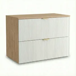 szafka-pod-umywalke-80-cm-biala-orzech-2-ryflowane-szuflady-willy