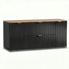 szafka-pod-umywalke-z-2-drzwiami-i-2-szufladami-140-cm-czarny-orzech-blat