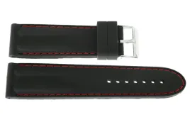 pasek-silikonowy-k-reda-24-mm-czarny-czerwone-szycie
