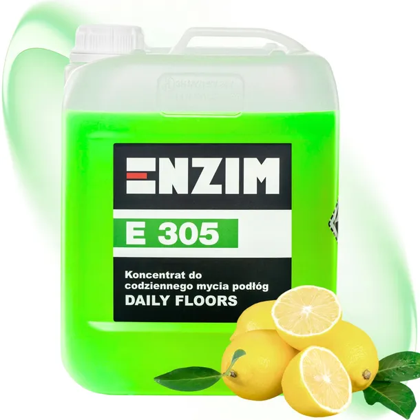 Enzim E 305 5L | Enzim E 301 5L | Płyn o zapachu cytrusów do mycia podłóg