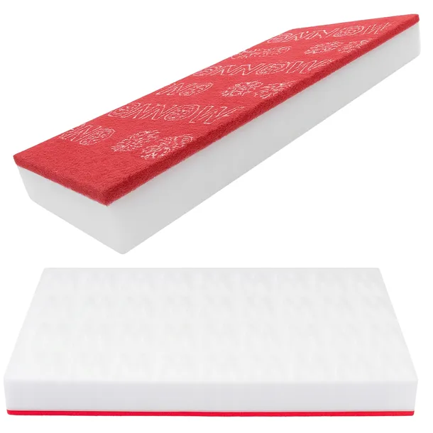 Pad ręczny 25cm x 11,5cm z melaminy "SNOW" jak Magiczna Gąbka