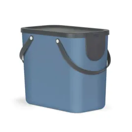 pojemnik-do-segregacji-odpadow-25l-albula-niebieski-rotho