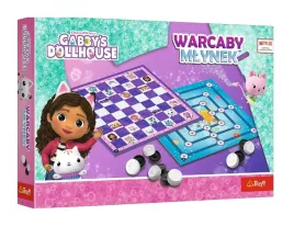 gra-warcaby-i-mlynek-gabby-dollhouse-trefl