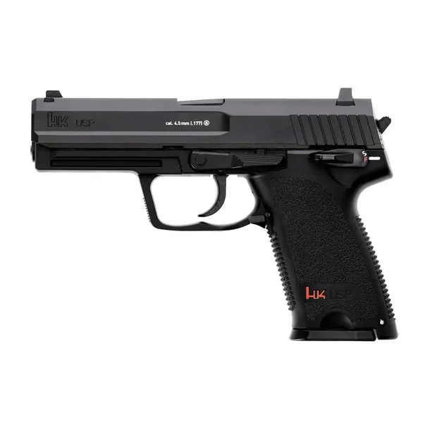 Wiatrówka Pistolet H&K USP + 250xBB's + CO2 + Tarcze