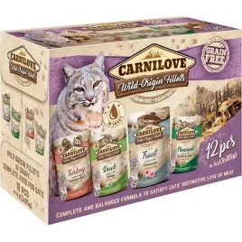 carnilove-cat-pouch-multipack-saszetki-mokra-karma-kota-mix-smakow-12x85g