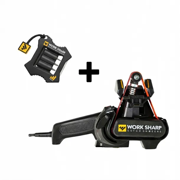 Ostrzałka elektryczna Work Sharp WSKTS MK.2+Taśmy+Ostrzałka MICRO Sharpener