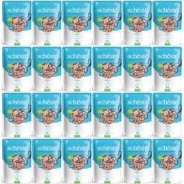 mokra-karma-dla-kota-schesir-adult-tunczyk-24x85g