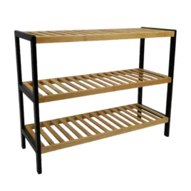 regal-na-buty-bambusowy-3-poziomowy-70-cm-czarna-rama-loft-waski-organizer