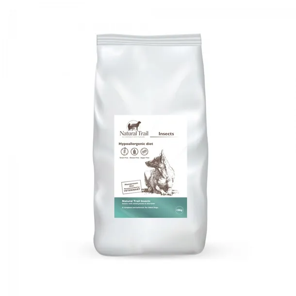 Sucha karma dla psów NATURAL TRAIL PREMIUM INSECTS Monobiałkowa 10kg