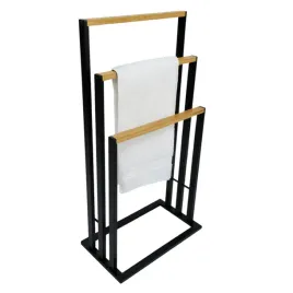 wieszak-na-reczniki-stojacy-loft-3-poziomy-czarny-bambus-organizer-lazienka
