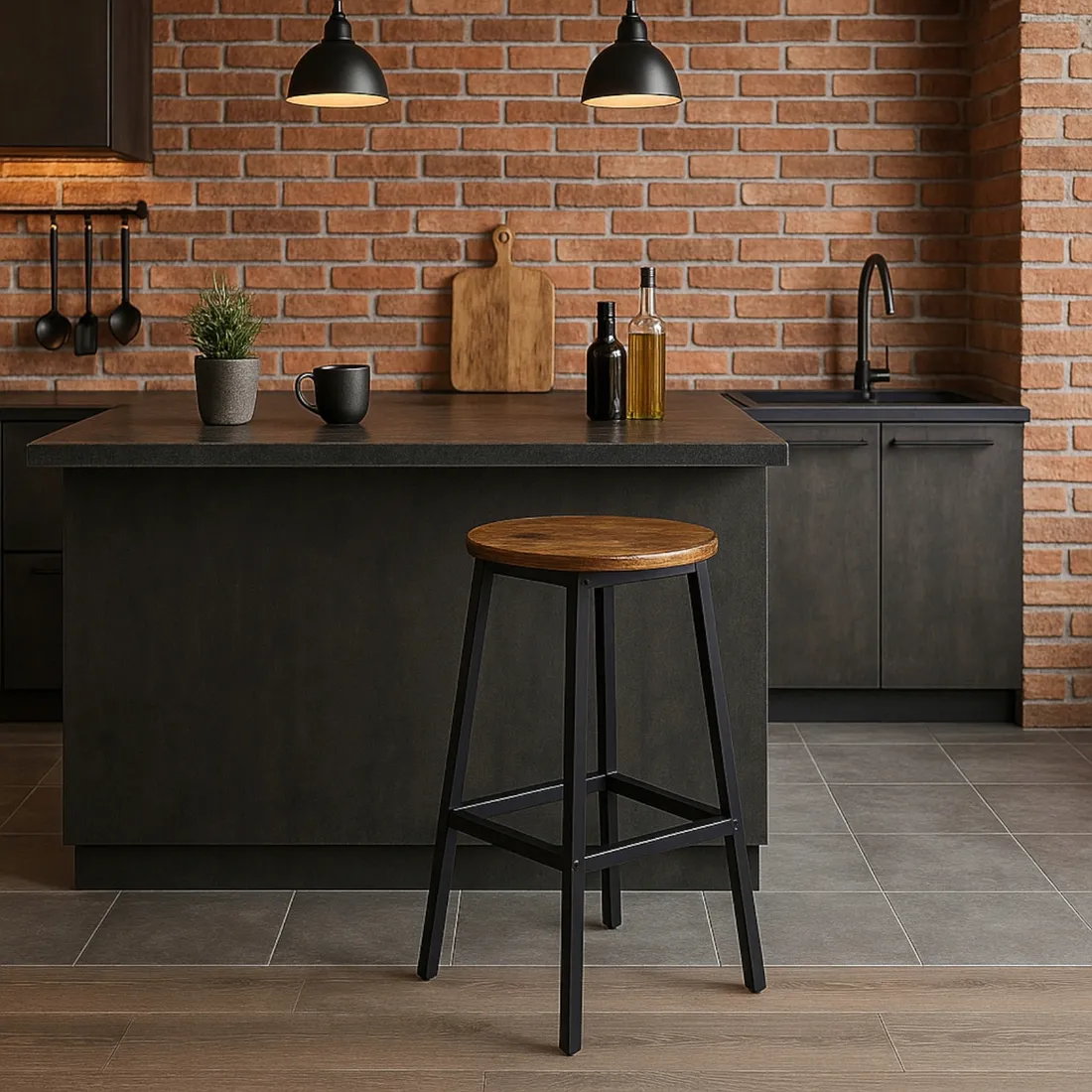 taboret-niski-ciemny-braz-stolek-barowy-do-jadalni-do-kuchni-krzeslo-braz-stan-nowy