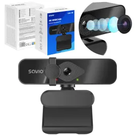 kamera-internetowa-4k-savio-cak-06-mikrofon-redukcja-szumow-oslona-usb