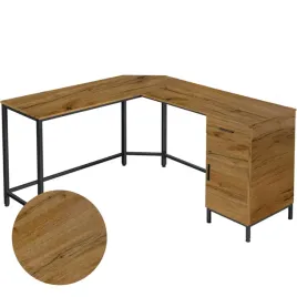 biurko-narozne-z-szafka-rustykalne-biurko-duze-olcha-czarne-szuflada-blat