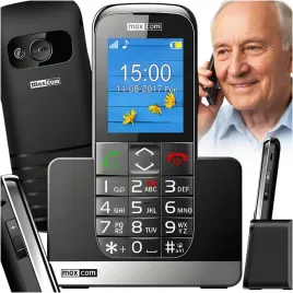 telefon-dla-seniora-komorkowy-babci-dziadka-maxcom-z-baza-duze-przyciski