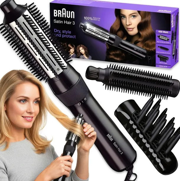 Braun SUSZARKO LOKOWKA DO WŁOSÓW V3 SATIN AS 3 30 BRAS330E