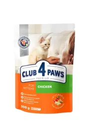 club-4-paws-premium-pelnoporcjowa-sucha-karma-dla-kociat-kurczak-300-g