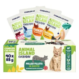 animal-island-everyday-wolowina-kurczak-indyk-biala-ryba-40x85g-zestaw