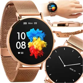 smartwatch-damski-zegarek-garett-verona-zloty-bransoletka-wodoodporny